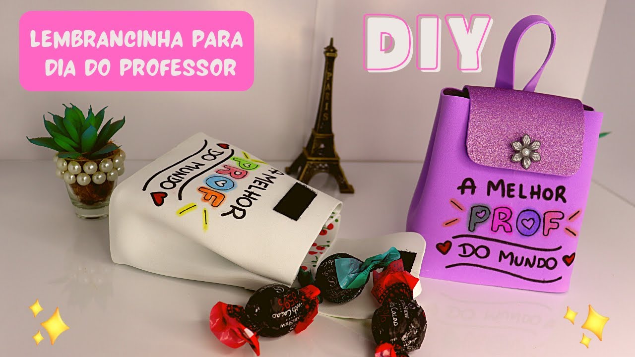 Lembrancinha fácil e linda para o Dia dos Professores