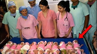 Мать родила 11 младенцев, но потом врачи поняли, что это вовсе не дети