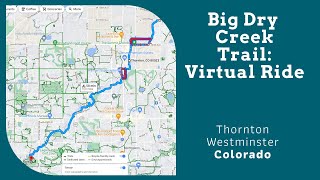 Celebrity Big Dry Creek Trail - Full Length Virtual Ride Wealth