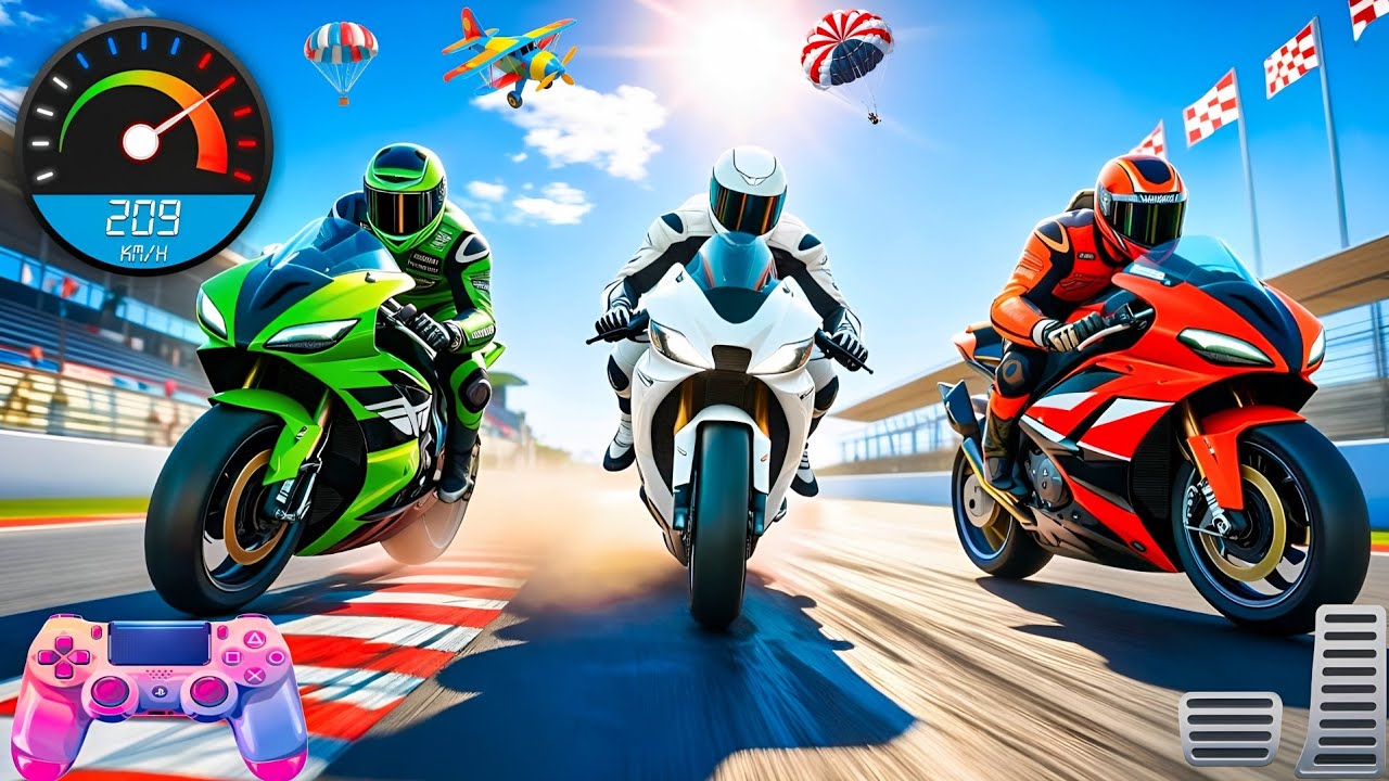 Motor Rider Bike Racing Game 2026 - GT  Motorcycle Racing 3D Simulator - Android Gameplay #20