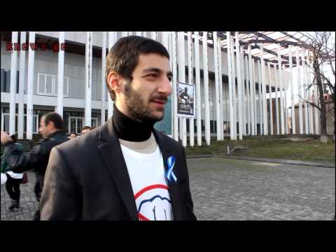 თელავში შსს-ს ინიციატივით აქცია „არა ძალადობას!“ გაიმართა