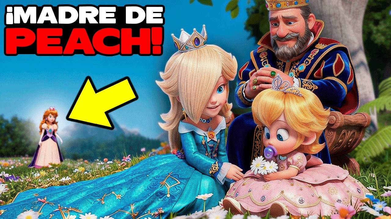 ¡TODO Sobre los PADRES de Peach! (Super Mario Galaxy La Película)