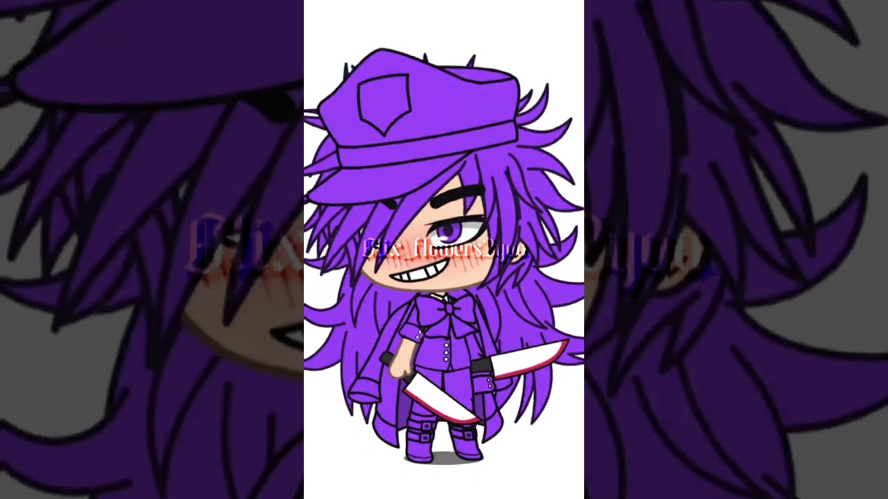 Afton family || gacha cringey aftons vs gacha club my designs,really bad and I didn’t use a template