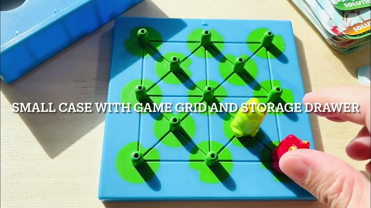 Hoppers Logic Game Strategy Board Games Children's Frog Game Jump