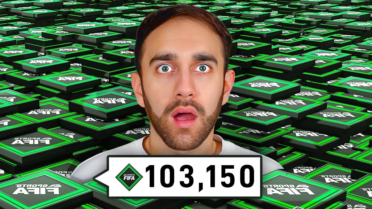 ⁣I Spent 100,000 FIFA Points In 1 Hour!