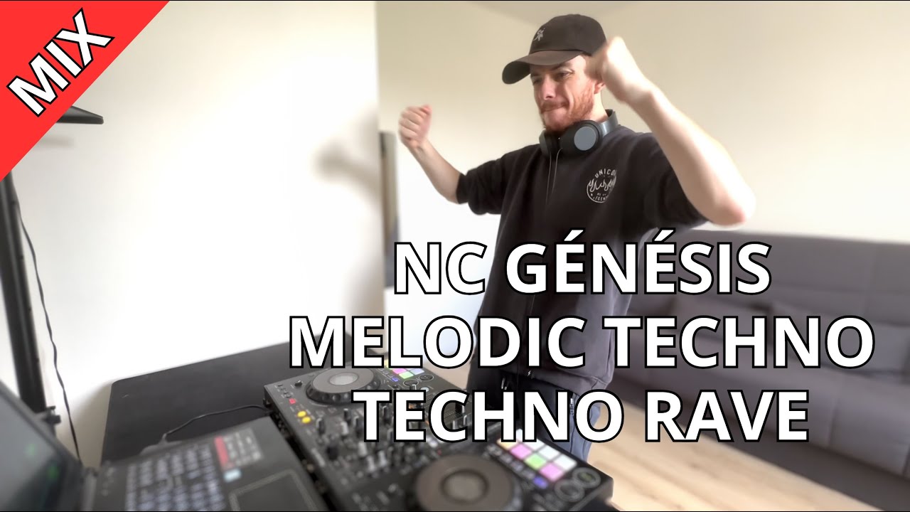NC GÉNÉSIS (DJ SET) - MELODIC TECHNO/TECHNO RAVE [IN MY ROOM #7] - YouTube