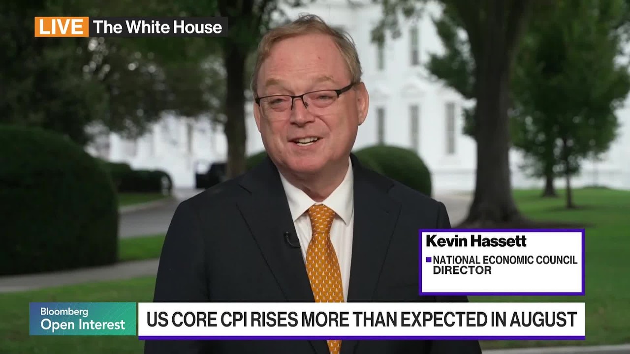 NEC’s Kevin Hassett on 9/11, Inflation, Trump’s $5,000 Payments