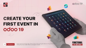 Create Your First Event in Odoo 19 | Odoo 19 New Features & Tips | Odoo 19 Functional Tutorials