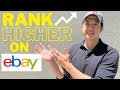 EXACTLY how to rank higher in eBay Search