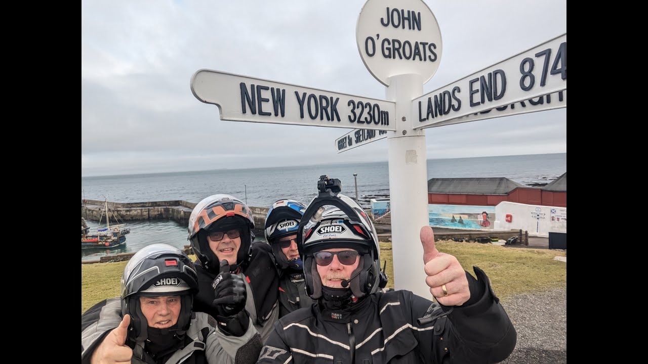 Bmw R1250GS Scotland Day 2, 300 miles of Snow Fog & Rain