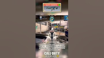 ACE with the Best Mythic Type 19 - Celestial Ink in SND #codm #codmshorts #codmobile