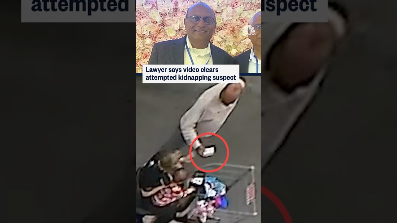 Lawyer says video clears attempted kidnapping suspect