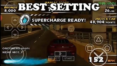 Best Setting Burnout Dominator PPSSPP