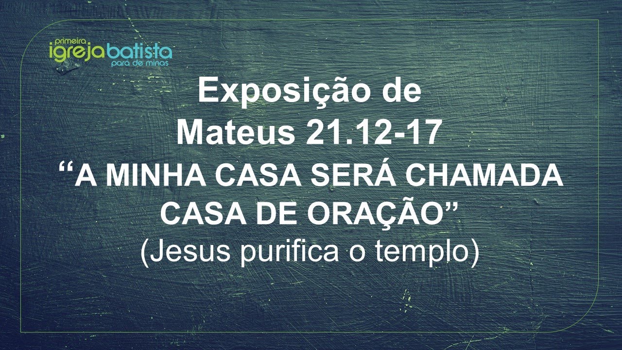 A MINHA CASA SERÁ CHAMADA CASA