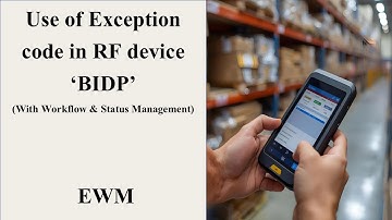 Use of Exception Codes in RF device 