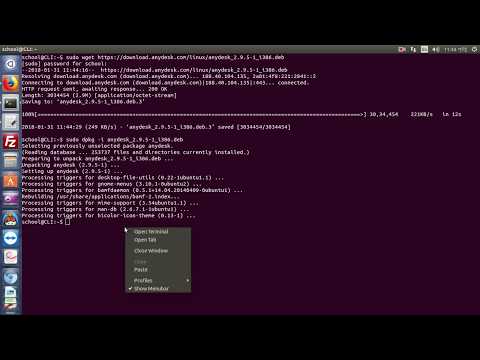 AnyDesk Install Ubuntu Desktop