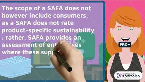 SAFA, a path to sustainability.