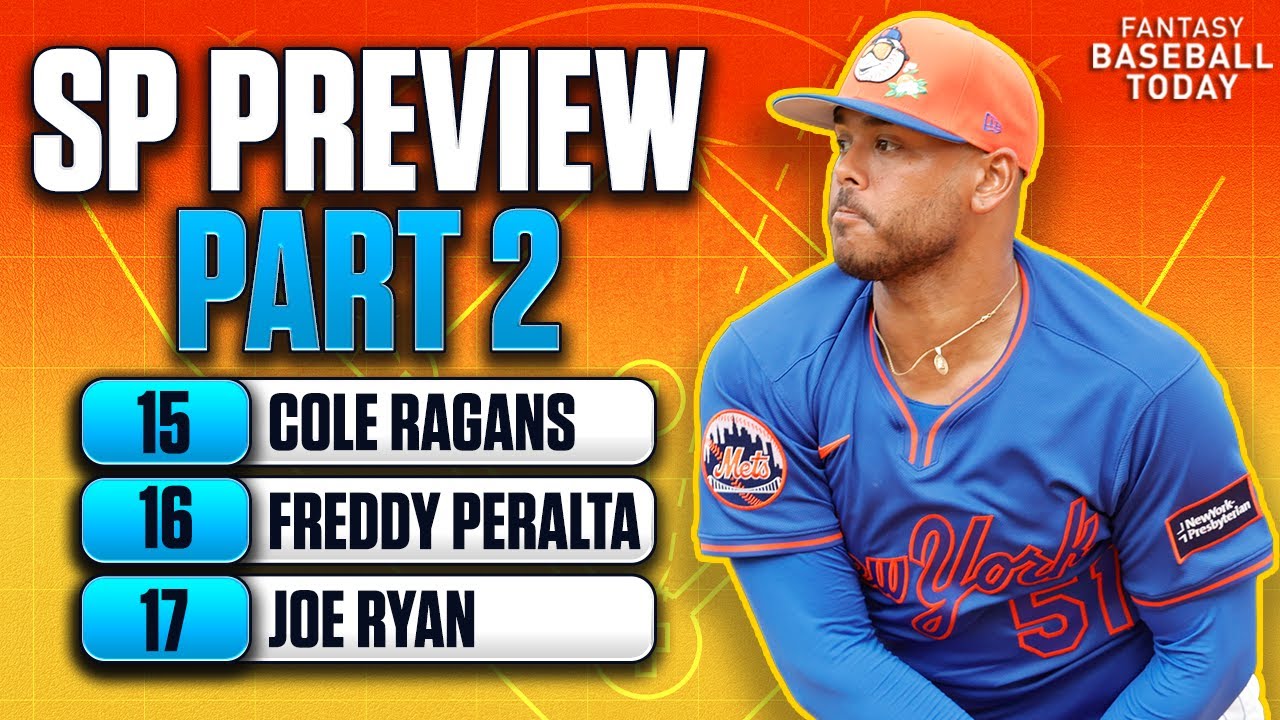 2026 Starting Pitcher Preview Part 2! Top-40 Rankings, Sleepers & Busts | Fantasy Baseball Advice