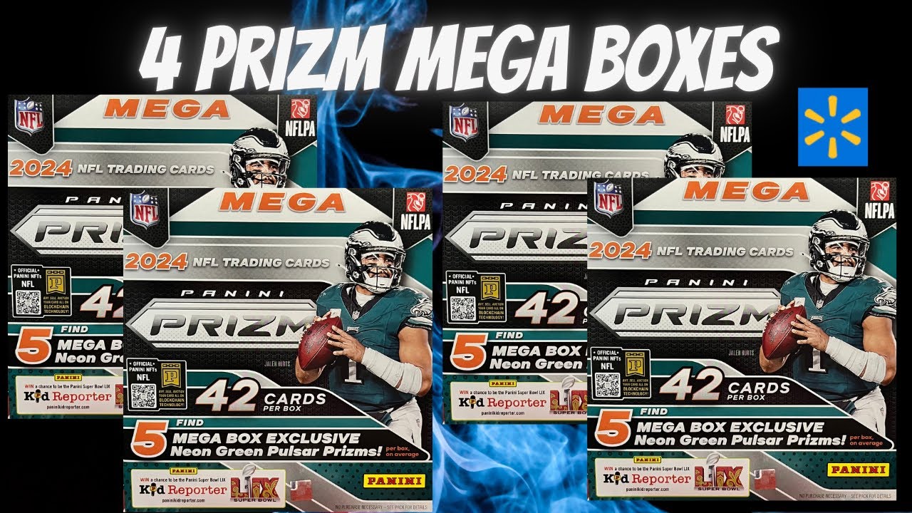 A MEGA Waste? 4 2024 Prizm Football Mega Boxes from Walmart