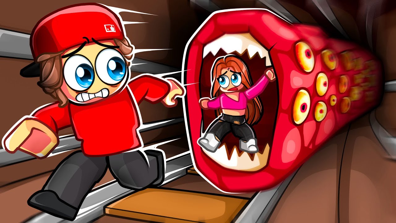 Mangé par TRAIN EATER sur Roblox !