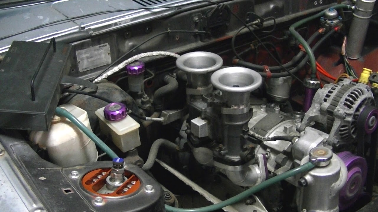 SAVANNA SA22C RX7 ロータリー魂 13B PP NA WEBER Φ51 HCR DYNO POWER 