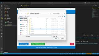 Traffic Sign Recognition using YOLOv8 and Tkinter