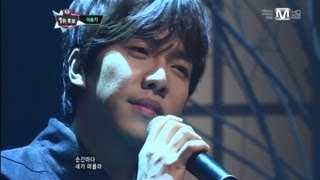 이승기_되돌리다 (Return by LEE SEUNG GI@Mcountdown 2012.12.13)