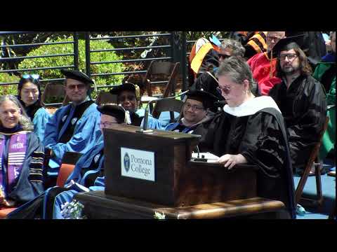 2023 Pomona College Commencement Speech - Penny Lee Dean '77