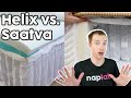 Helix vs saatva  6 mattresses compared
