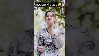 medam ki class youtubeshorts shortvideo viralshorts shorts ytshorts roast funny toprealteam