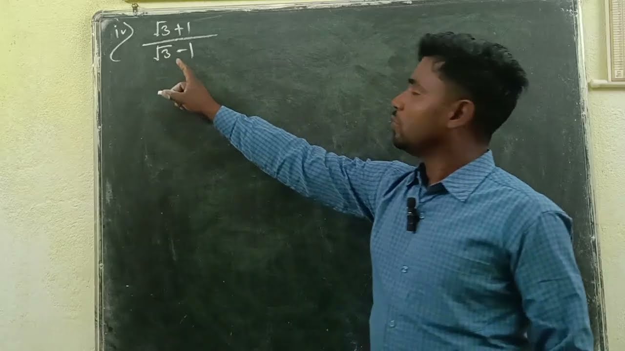 Maths for class ix,हर का परिमेयीकरण कैसे करें,?