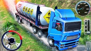 Oil Tanker Transporter Off-road Truck Simulator| Oil Tanker Truck Driving 3D - Android Gameplay screenshot 5