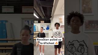 Nova Starr pulled up to 67 school 🔥🔥 #fyp #shorts #viral #novastarr #67school