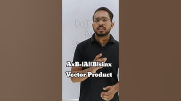 Cross Product Vs Dot Product || Vector Multiplication #jee #physics #neet #shorts