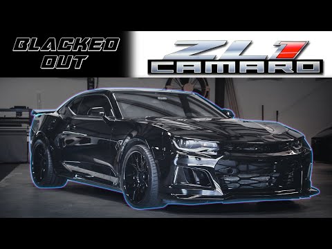 Mean & Clean Blacked Out 2018 Chevrolet Camaro ZL1: Polish and Ceramic Coating Detail