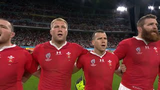 Wales first national anthem at RWC 2019