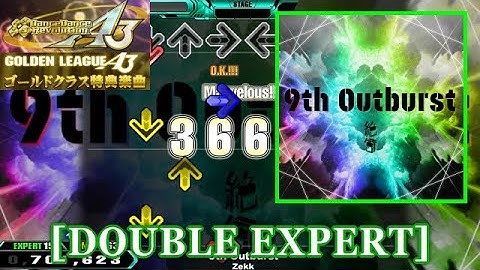 【DDR A3(2024)】 9th Outburst / Zekk [DOUBLE EXPERT] 譜面確認+Clap