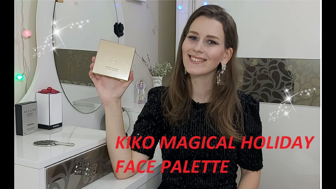 KIKO MILANO MAGICAL HOLIDAY FACE PALETTE ОБЗОР ПЕРВЫЕ ВПЕЧАТЛЕНИЯ