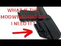 What is the Modwing/Claw and do I need it on my IWB holster?