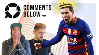 "messi is literally a god at football!" | comments below