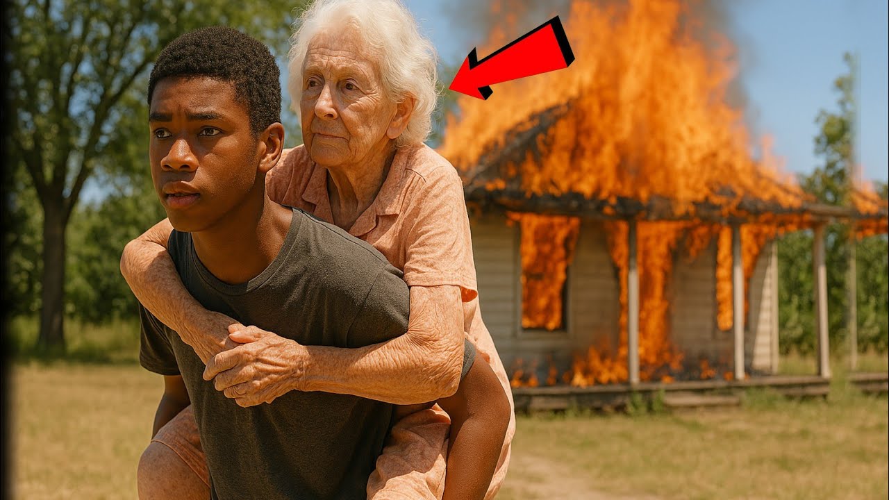 Black Boy Saves Bank Owner’s Mother, Owner Arrives the Next Day with Property Papers