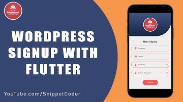 🔥 User Registration in Flutter With Rest API & WordPress 🔥