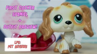 LPS: Cocker Spaniel + Outfit Preview! Pet #344 Review