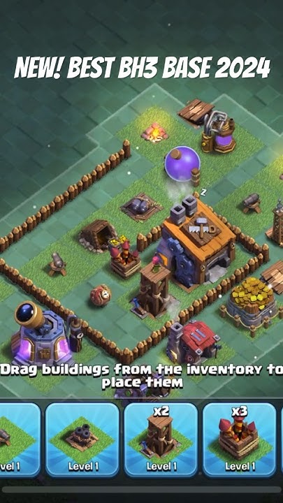 Best BH3 Base Layout 2024 - Coc #bh3 #baselayout - YouTube