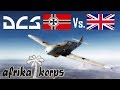 DCS: Bf-109 Afrika Korps Vs Spitfire Dogfight