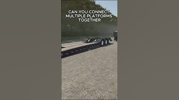 🔥HOW TO MAKE A TRAIN FROM PLATFORMS GUIDE🚂 #fs25 #farming  #farmingsimulator25