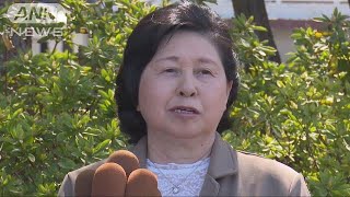 曽我ひとみさん「核、完全廃止を」実験中止決定受け(18/04/22)