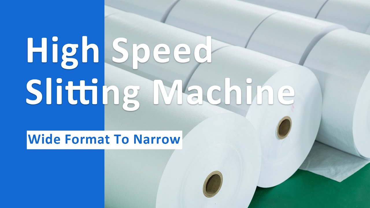 Paper Slit Chart Paper Slitting Machine Can Slit Large Wide Paper Roll Into Small Roll ...
