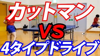 【カットマン】村松雄斗VS4人のドライブ（吉村真晴、有延大夢、木造勇人、朱世赫）に対しての得点パターン集めてみた【琉球アスティーダ】