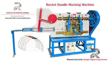 BUCKET HANDLE MAKING MACHINE EAST WEST AND LOOSE GRIP